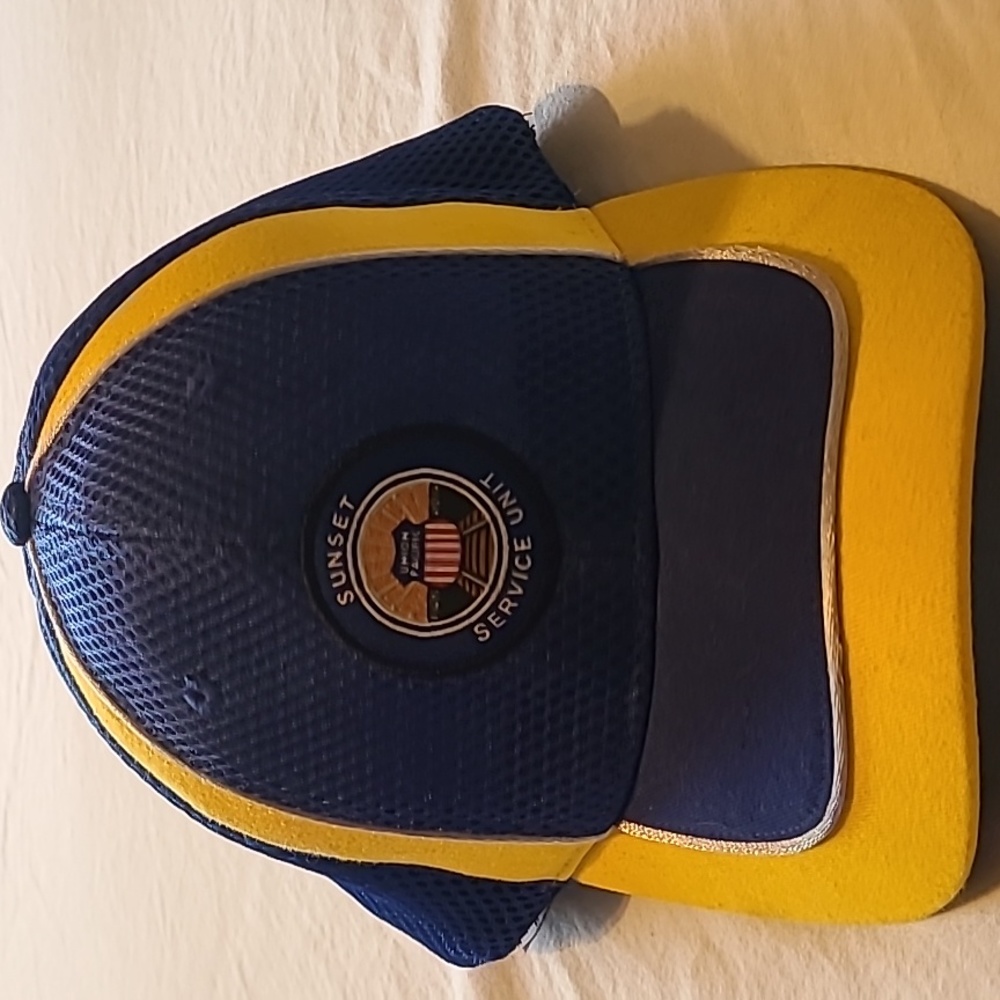 Union Pacific Railroad Sunset Service Unit flex fit hat, NWOT